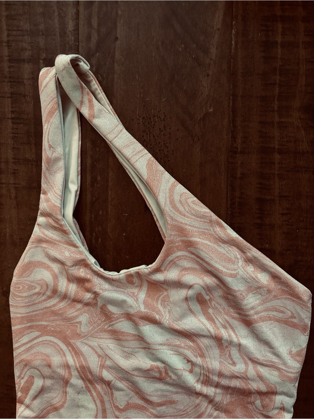 L*Space New Shimmer Print Swimsuit 4 Phoebe All Swirled Up - Picture 6 of 13